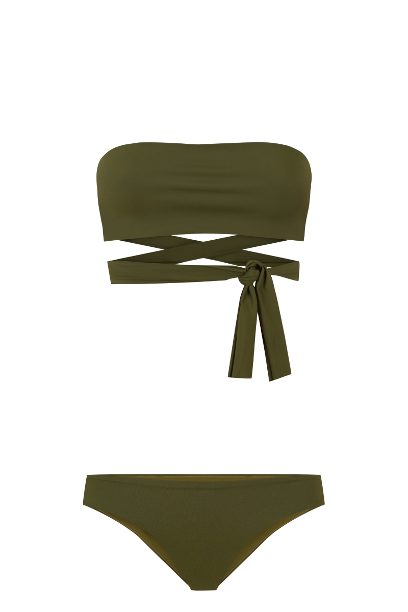 Braguita Clásica Boomerang / Verde Oliva Oscuro 