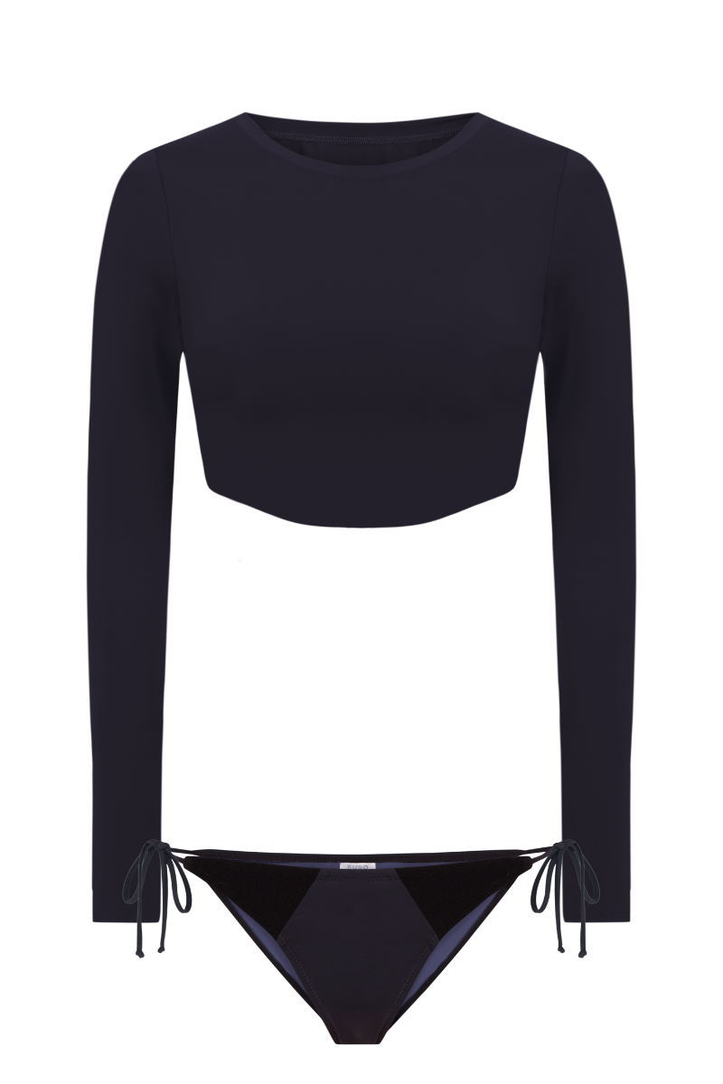 Braguita de triángulo Caviar / Negro Caviar 