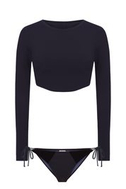 Braguita de triángulo Caviar / Negro Caviar 