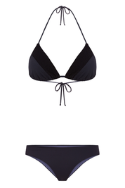 Caviar Triangle Top / Midnight Black