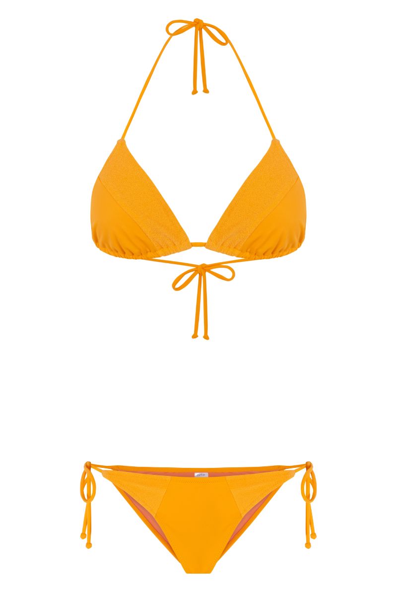 Tropic Triangle Top / Yellow Coral