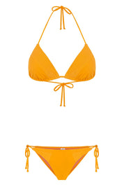 Tropic Triangle Top / Yellow Coral