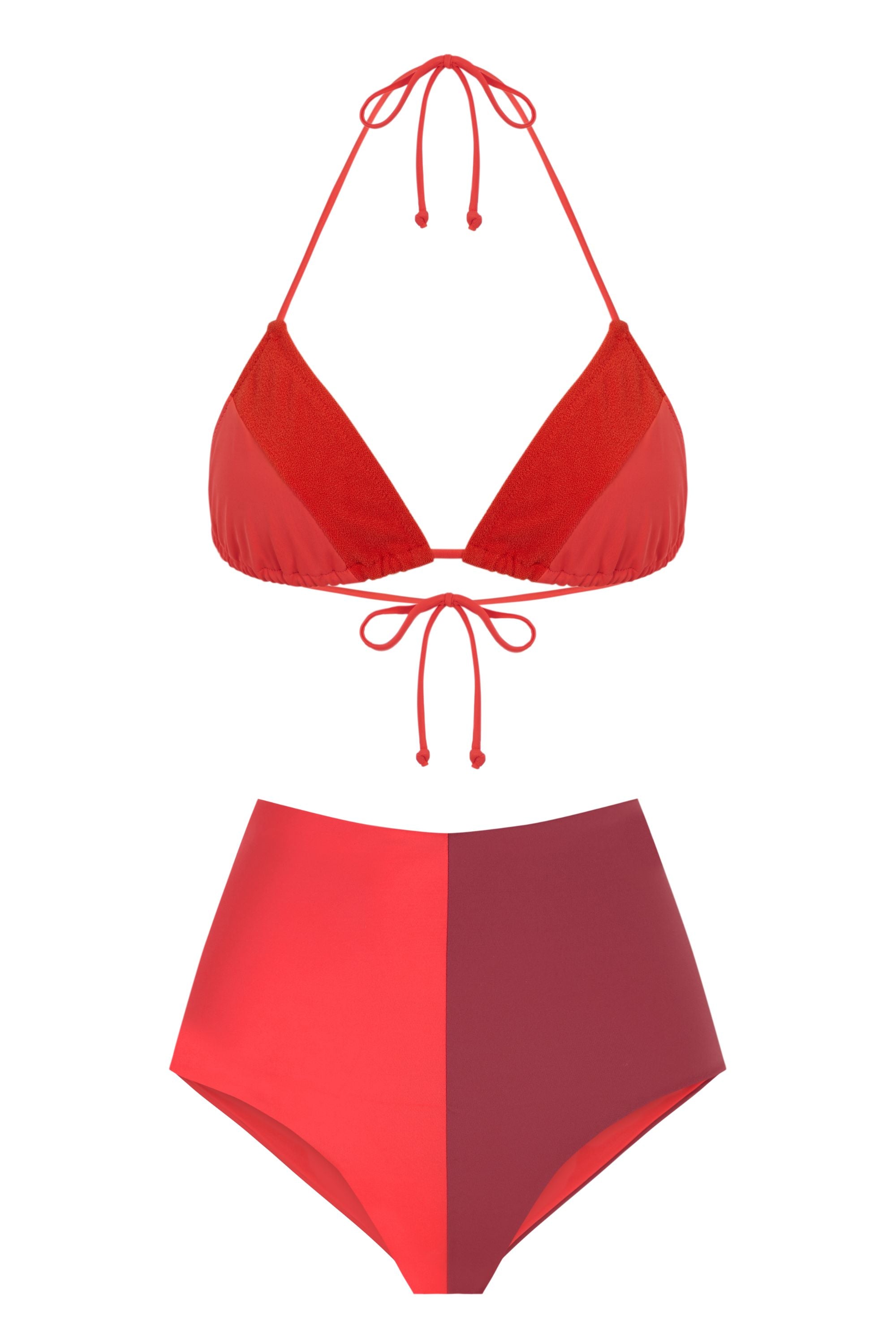 Domino Bikini Culotte Coral Rosewood – SURO - Main Image