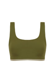 Two-Way Bikini Top SWING, Sage & Olive | SURO