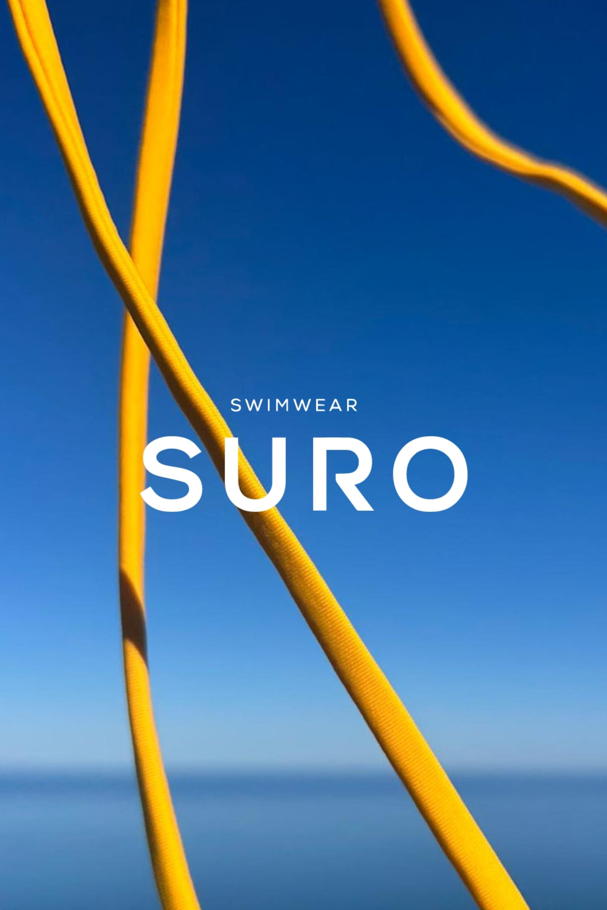 Tropic Triangle Top / Yellow Coral