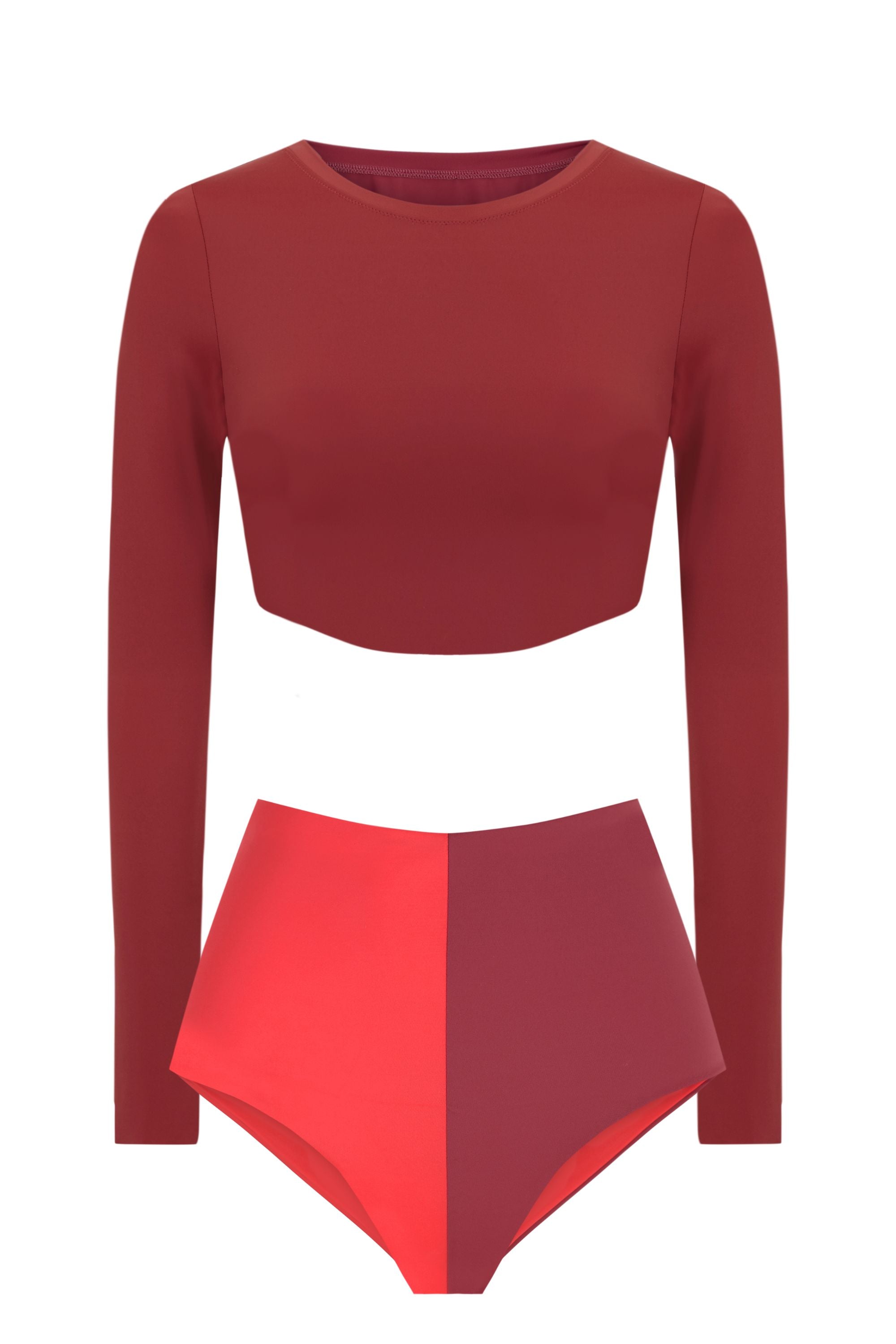 Culotte Domino / Coral & Rosewood