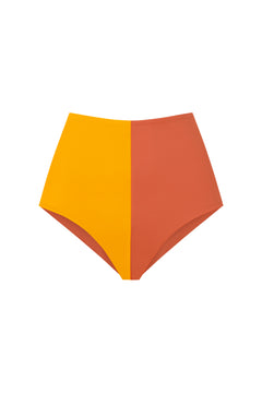 Papaya Domino Culotte / Yellow Coral & Papaya Orange