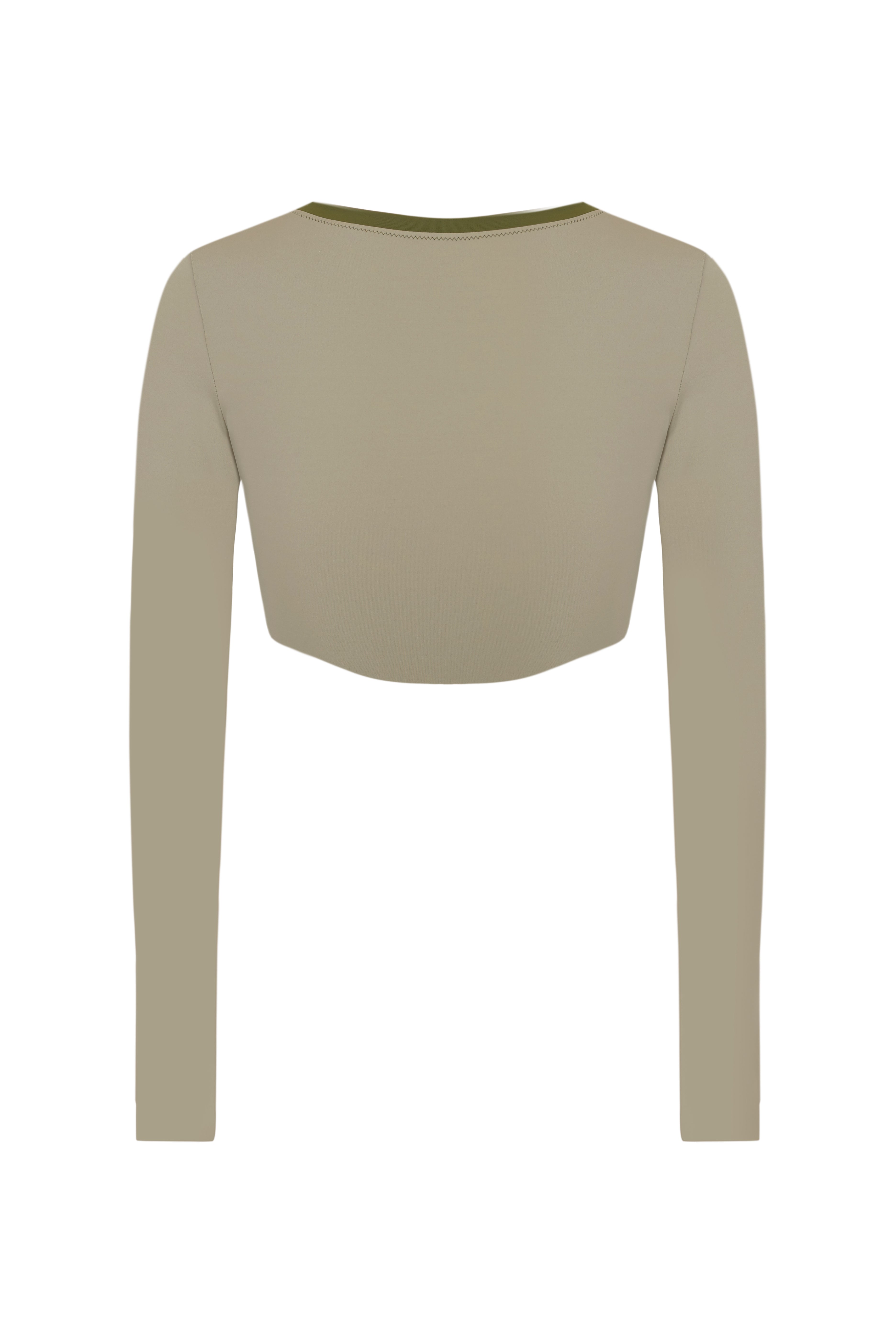 Olivera Sun T’shirt / Two-tone Olive Green