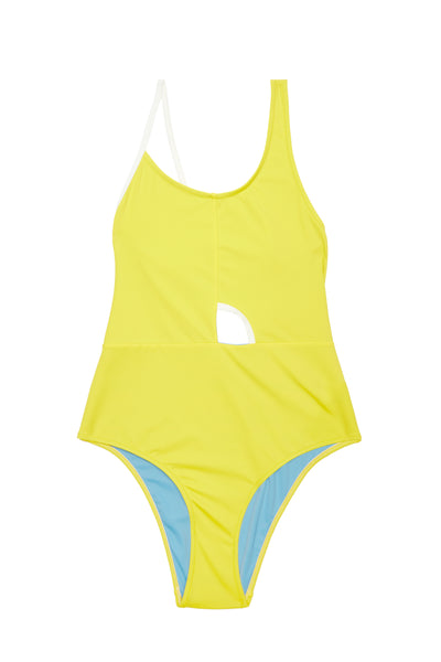 Crescent Swimsuit / Yellow